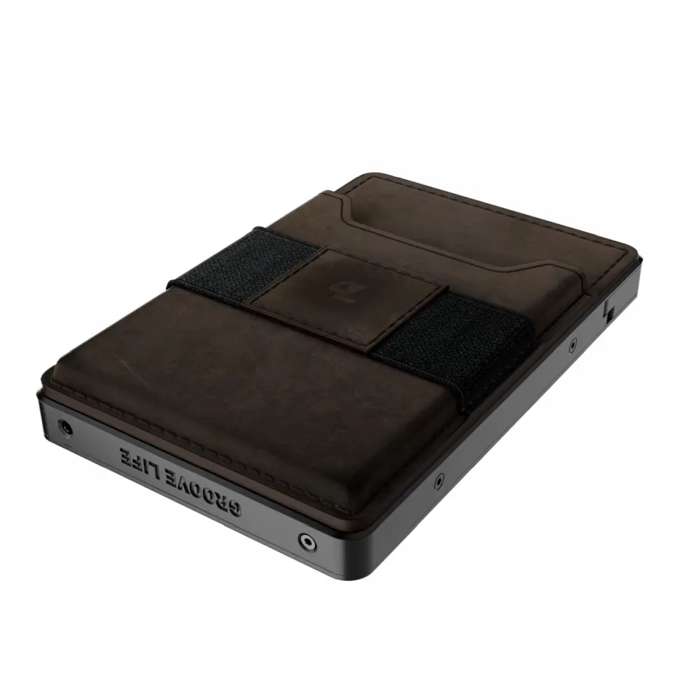 Groove Life Wallet - Leather *Note: Change "Size" option for Brown vs. Black Leather - Image 6