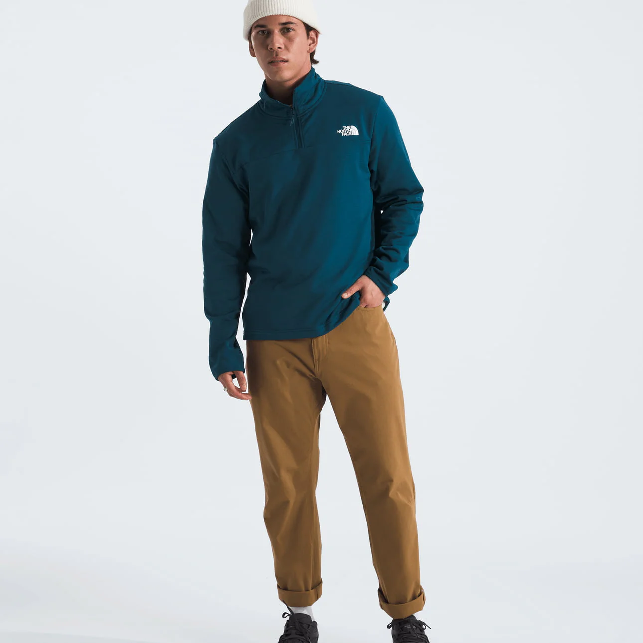 The North Face Men’s Cedar Trail Grid Fleece 1/4 Zip - Image 12