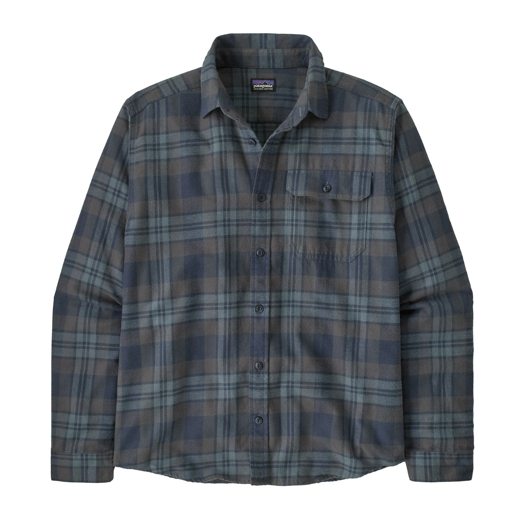 Patagonia Men's Long-Sleeve Lightweight Fjord Flannel Shirt