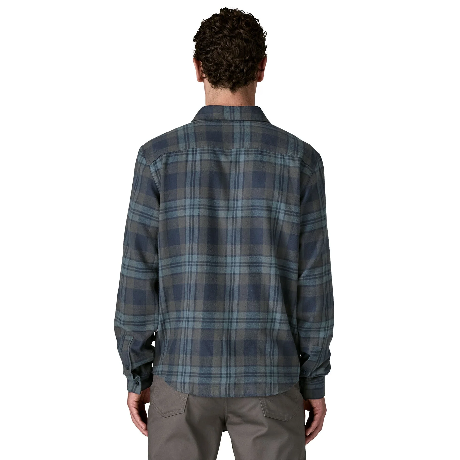 Patagonia Men's Long-Sleeve Lightweight Fjord Flannel Shirt - Image 4