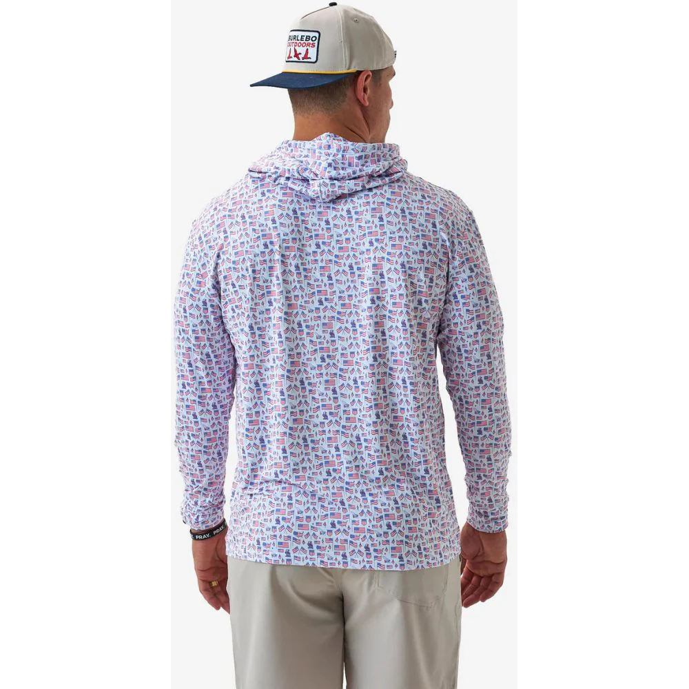 Burlebo Men's Performance Hoodie - Image 36