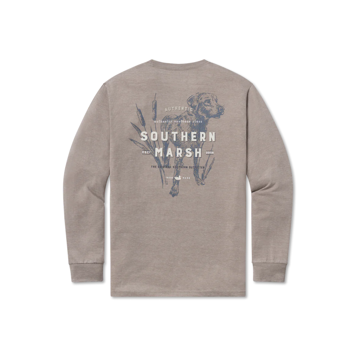 Men's Seawash Long Sleeve Tee - Dog - Image 5
