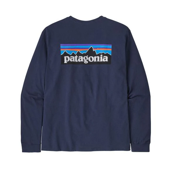 Patagonia Men's Long Sleeve P-6 Logo Responsibili-Tee Shirt - Image 7