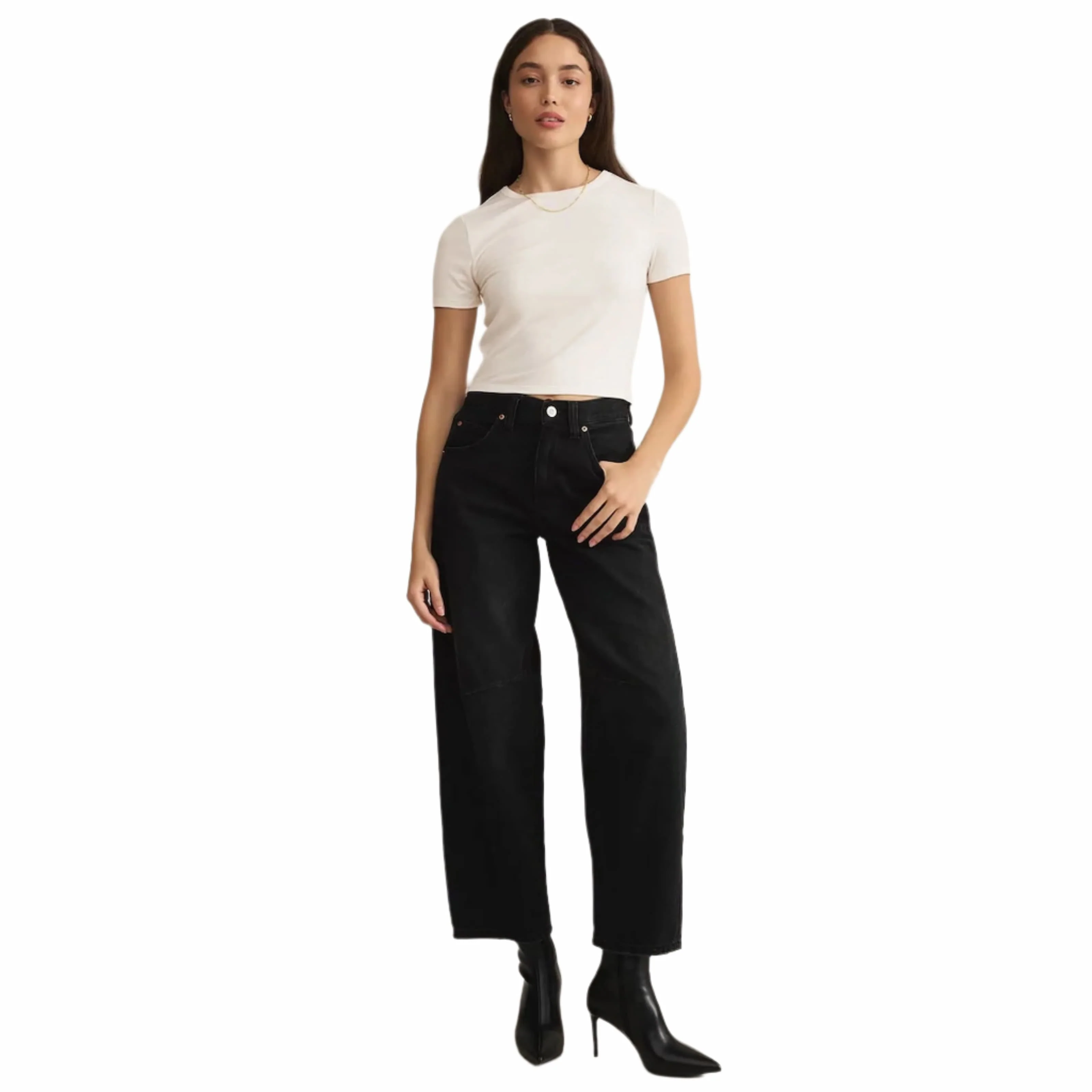 Z Supply Women's Second Skin Crew Top - Image 5